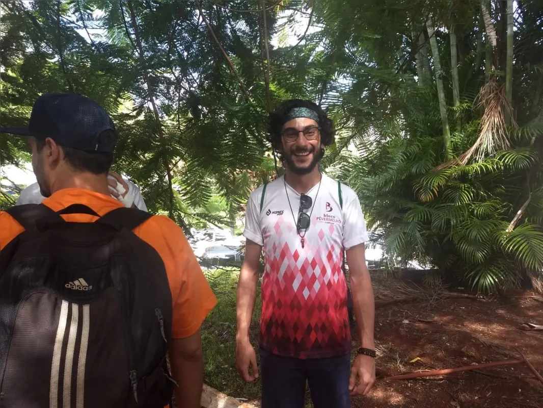 Arthur Ribeiro, do Bloco Pé Vermelho: grupo é formado por baterias de universidades de Londrina