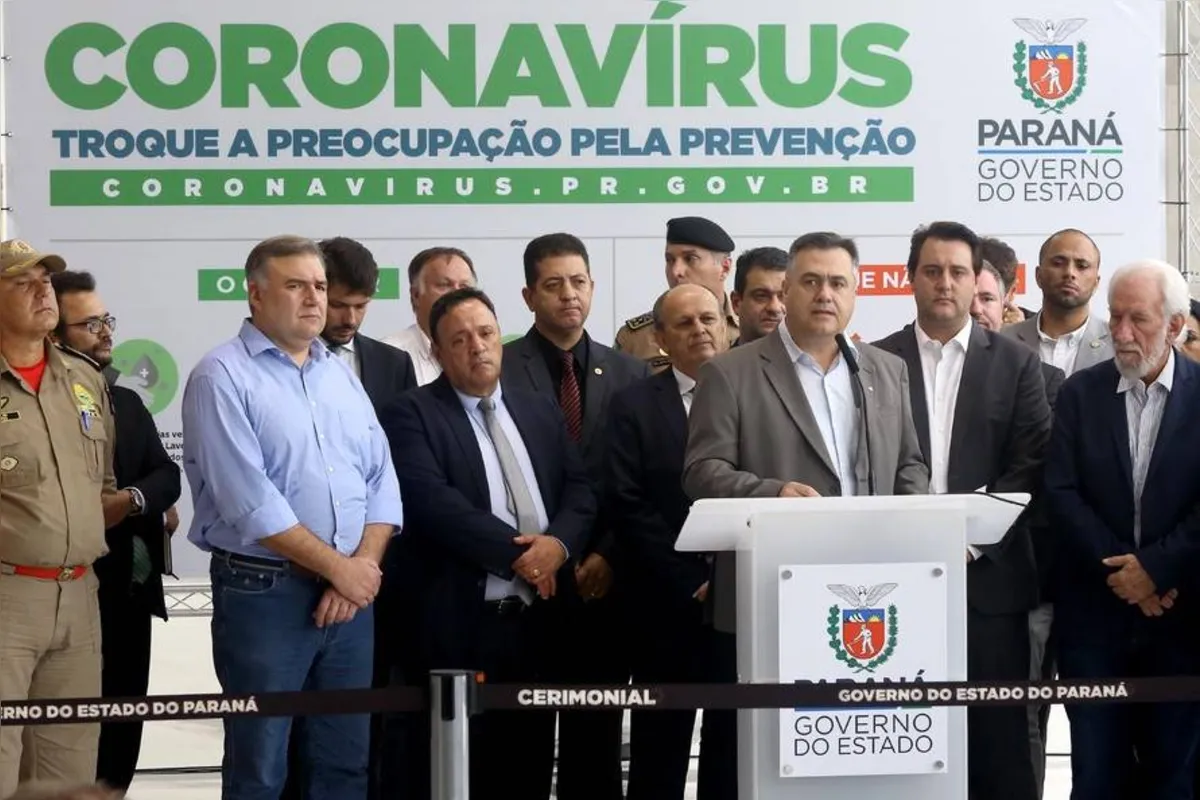 Imagem ilustrativa da imagem Governador anuncia suspensão de aulas e outras medidas para conter covid-19