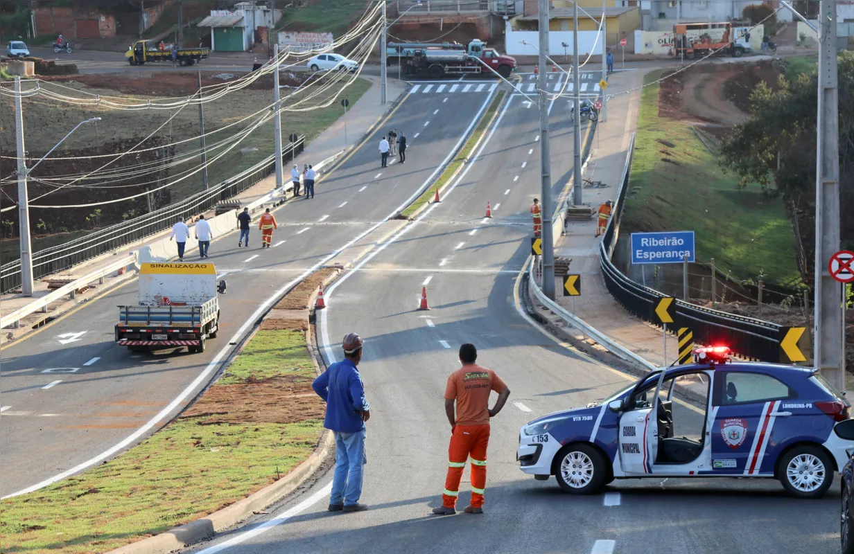 Município chegou a inaugurar a obra na quarta-feira (22)