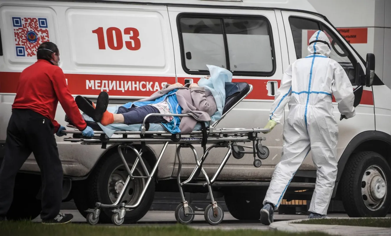 A Rússia, que confirmou os primeiros dois casos em 31 de janeiro, já tem 32 mil casos da doença