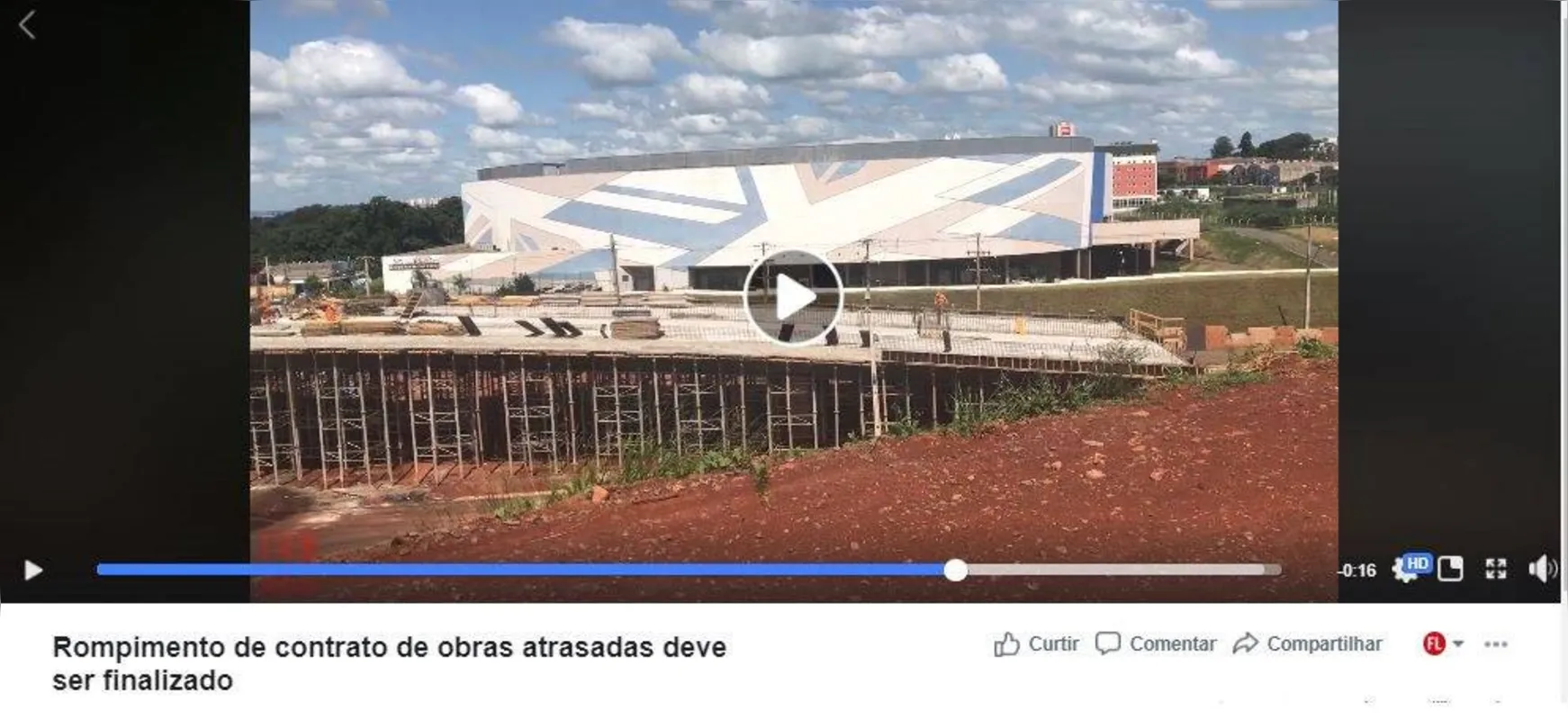 Imagem ilustrativa da imagem Obras em atraso