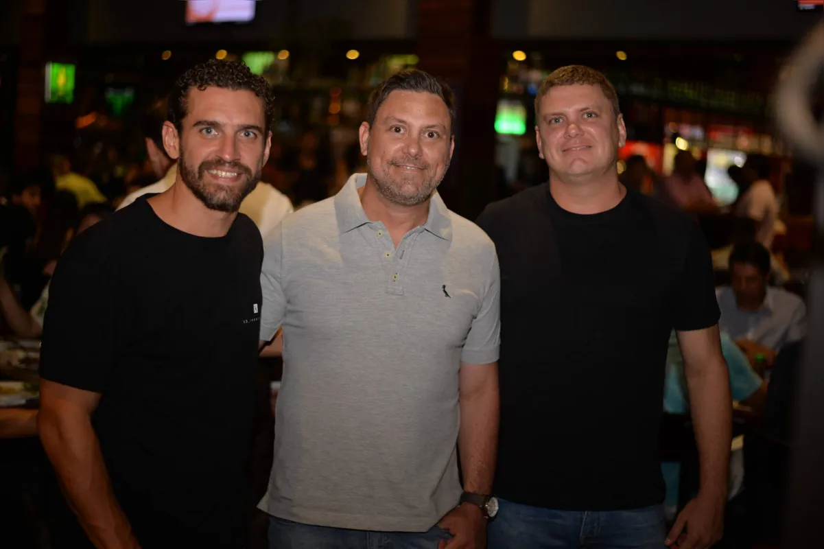 Guilherme Piazzalunga, Marcelo Paolielo e João Camargo
