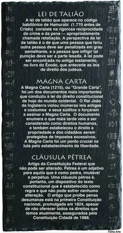 Imagem ilustrativa da imagem Olho por olho, dente por dente....A retaliação que não cabe na Constituição
