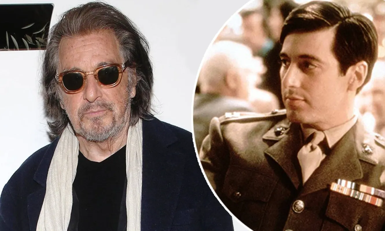 Al Pacino hoje e quando filmou 'O Poderoso Chefão': ator é um dos mais importantes representantes da sua geração, dentro do chamado "star system"
