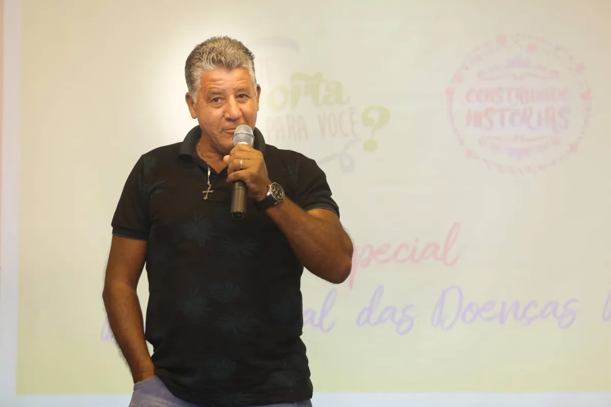 Não sinto mais sintomas e espero viver muito e que nunca falte o remédio", conta Heraldo Camargo, que tem a doença de Gaucher