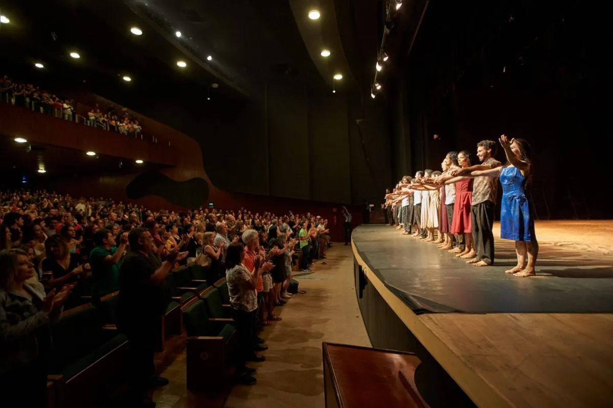 Ballet Teatro Guaíra em "A Sagração da Primavera": atração do Festival de Dança de Londrina em 2019