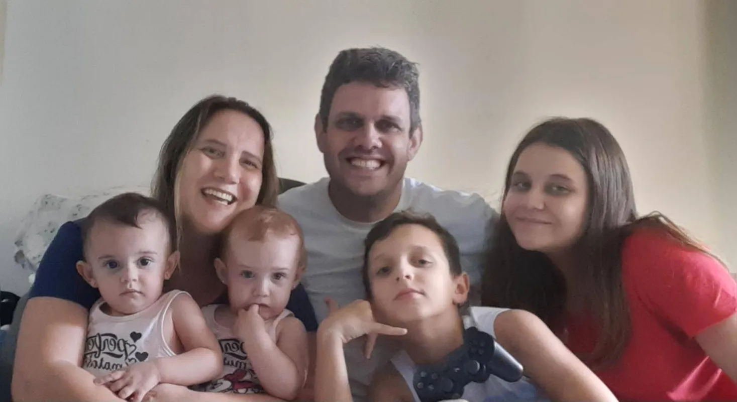 Quatorze dias de isolamento: Eliene Scaglioni ficou longe do maridos e dos quatro filhos  