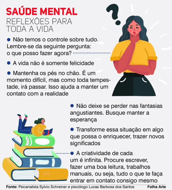 Imagem ilustrativa da imagem Quarentena: é hora de cuidar da saúde mental