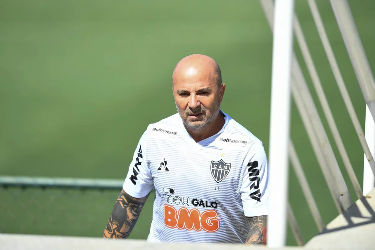 Imagem ilustrativa da imagem Sampaoli chega ao Galo e promete time ofensivo