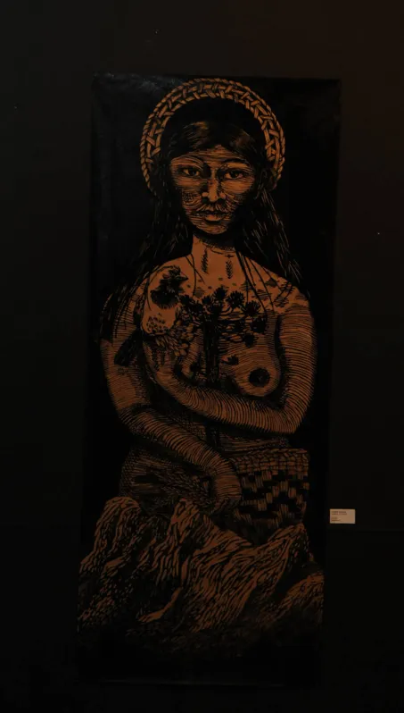 Xilogravura de Carolina Sobreira  (Londrina)