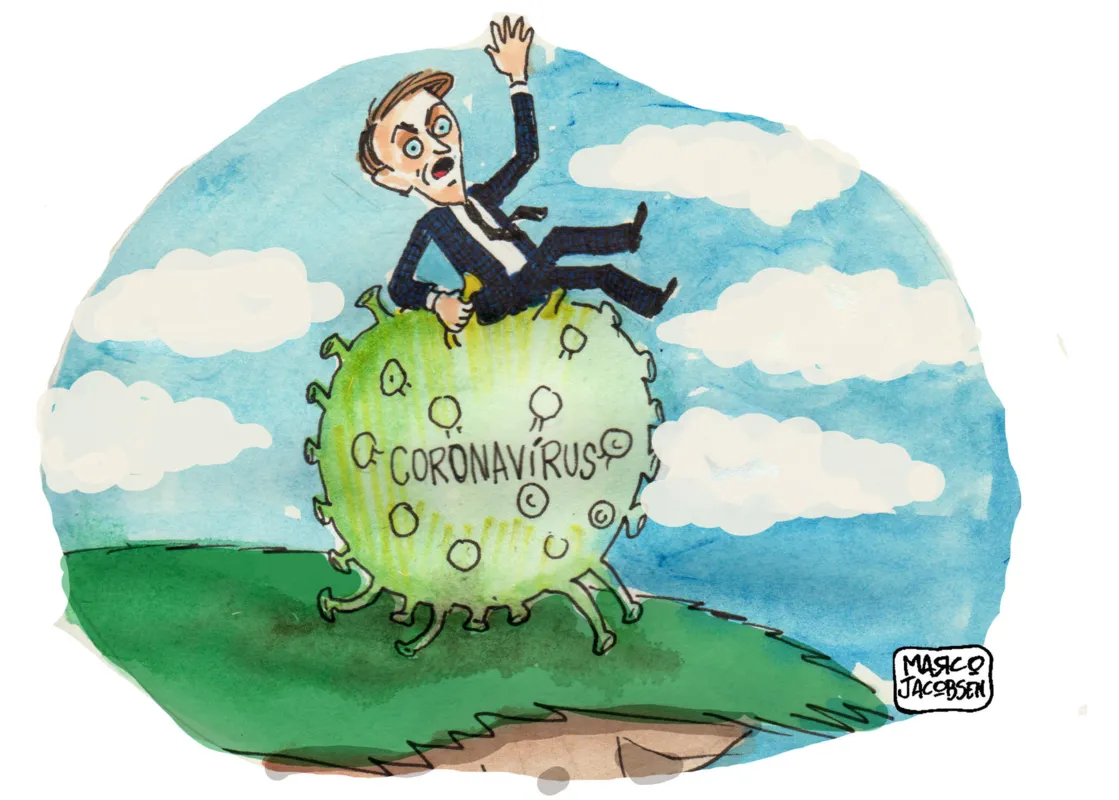 Imagem ilustrativa da imagem charge 12/03/2020