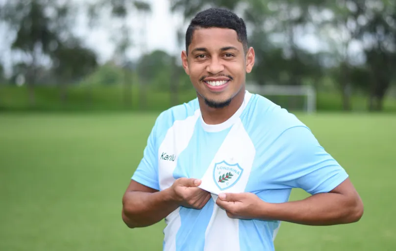 Ruster Santos já treina no Londrina e pode estrear no sábado contra o Rio Branco
