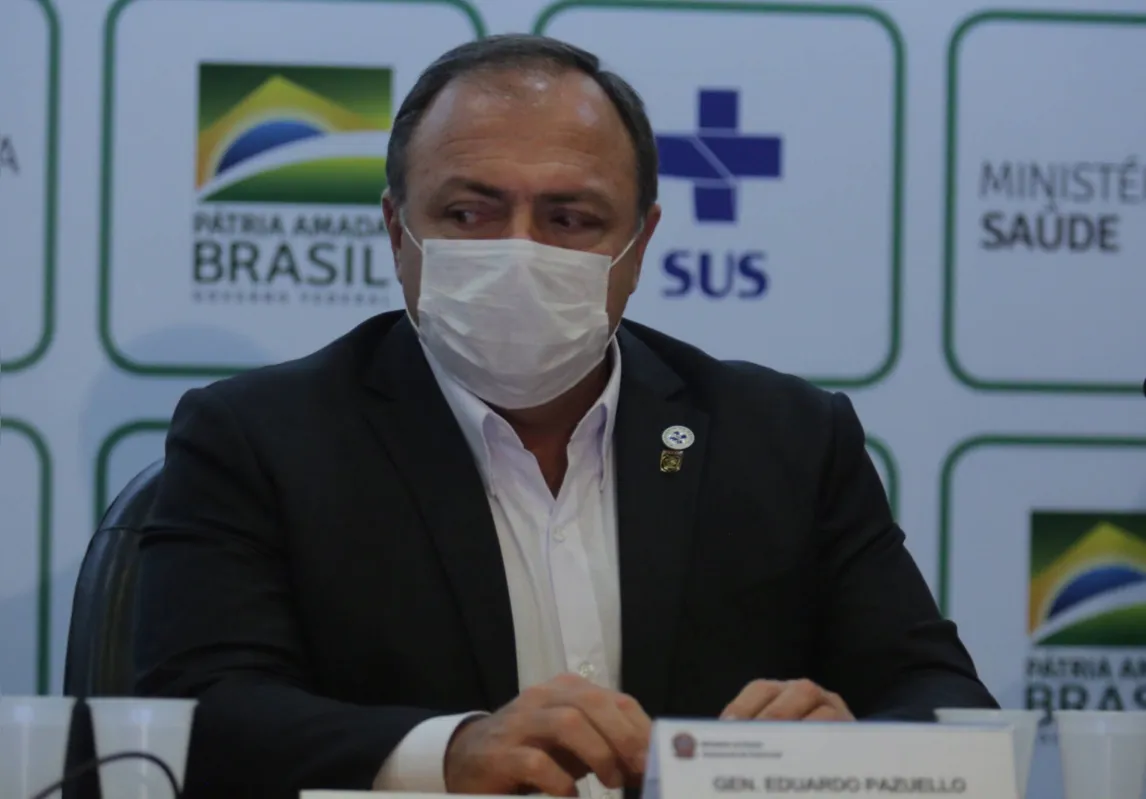 "Nosso país que é continental está impactado de forma diferente de Norte a Sul”, destacou Pazuello 