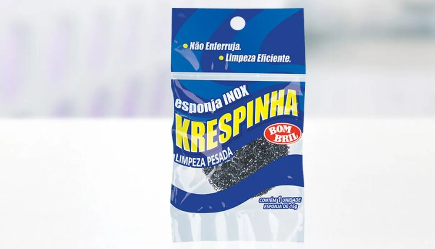 Imagem ilustrativa da imagem Bombril retira esponja Krespinha do portfólio após acusação de racismo