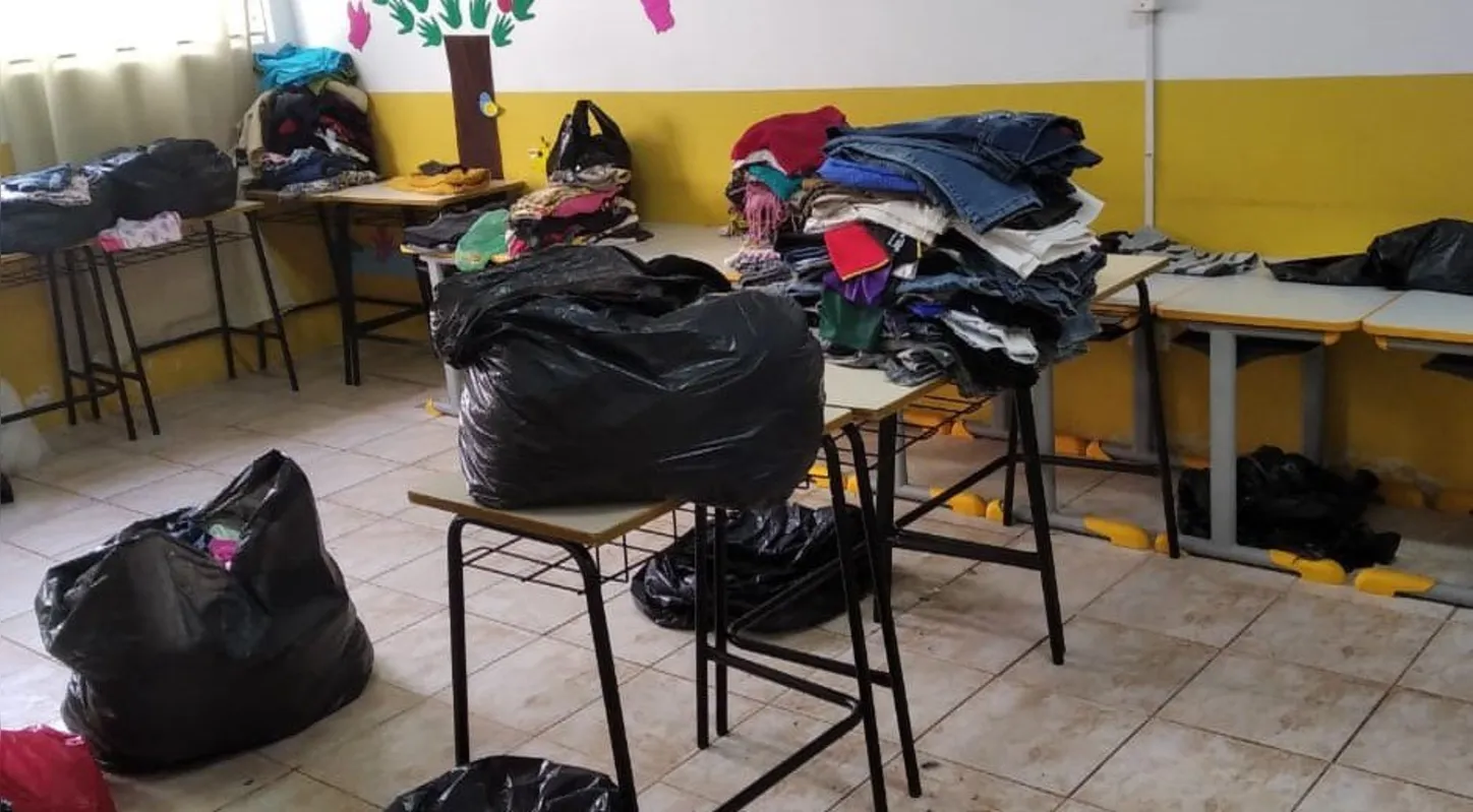 Imagem ilustrativa da imagem Campanha do Agasalho em Arapongas arrecada 12 mil peças