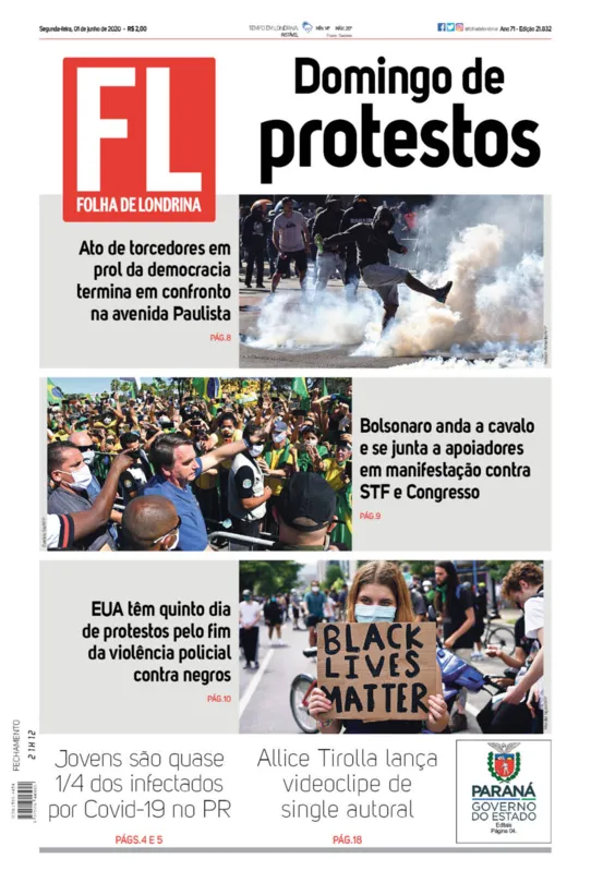 Imagem ilustrativa da imagem Capa 01/06/2020