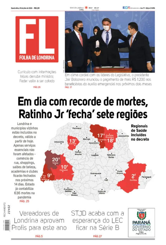Imagem ilustrativa da imagem Capa 01/07/2020