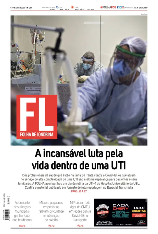 Imagem ilustrativa da imagem Capa 06/06/2020
