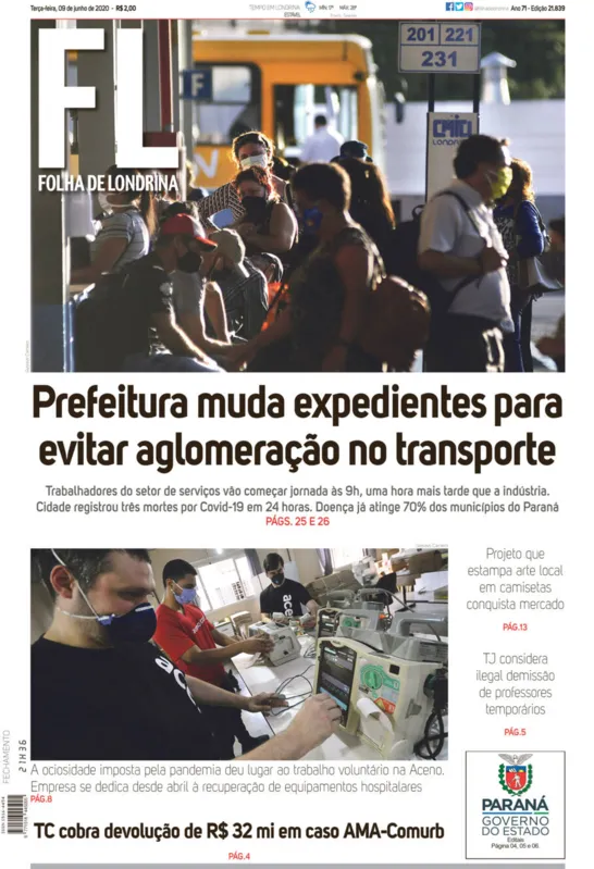 Imagem ilustrativa da imagem Capa 09/06/2020