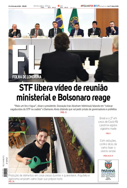 Imagem ilustrativa da imagem Capa 23/05/2020
