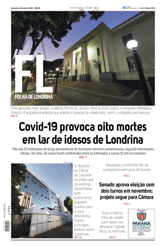 Imagem ilustrativa da imagem Capa 24/06/2020