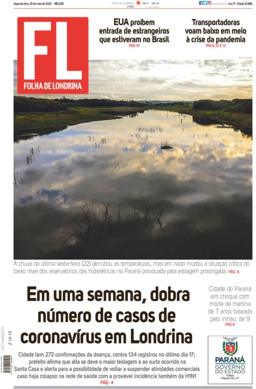 Imagem ilustrativa da imagem Capa 25/05/2020