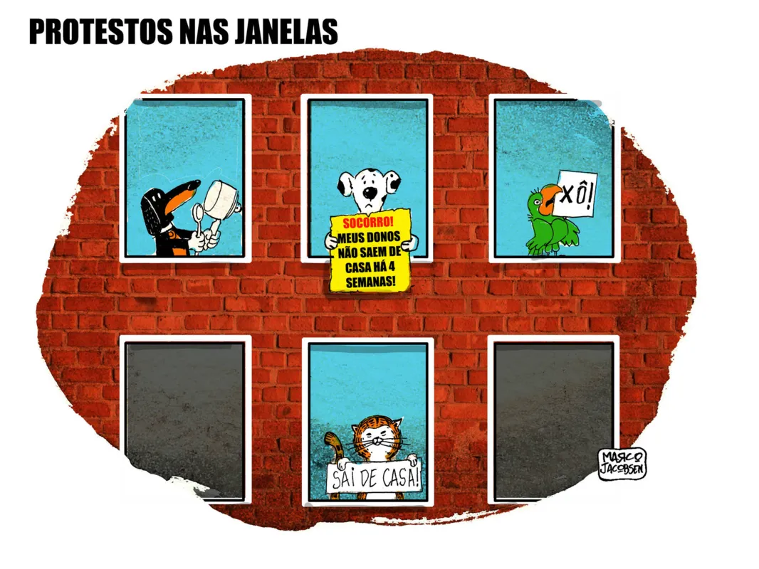 Imagem ilustrativa da imagem Charge 08/05/2020