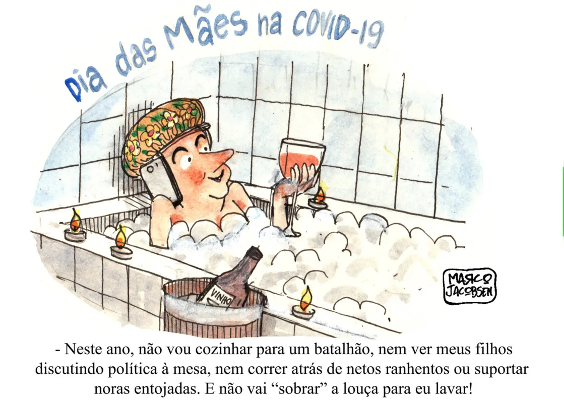 Imagem ilustrativa da imagem Charge 09/05/2020