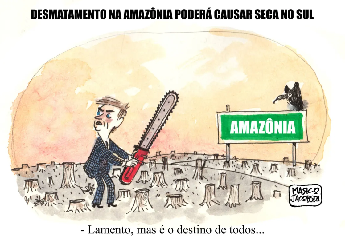 Imagem ilustrativa da imagem Charge 12/06/2020