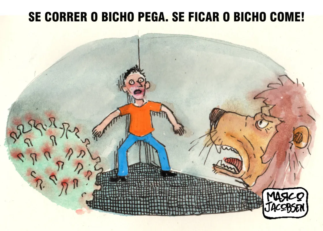 Imagem ilustrativa da imagem Charge 13/06/2020
