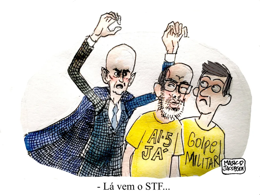 Imagem ilustrativa da imagem Charge 17/06/2020