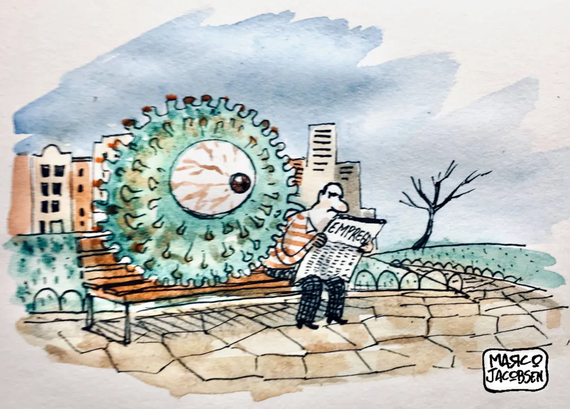 Imagem ilustrativa da imagem Charge 18/05/2020