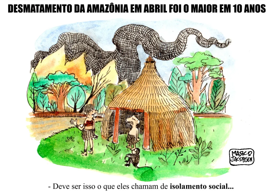 Imagem ilustrativa da imagem Charge 19/05/2020