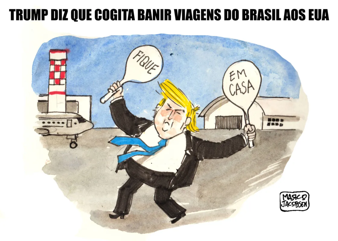 Imagem ilustrativa da imagem Charge 20/05/2020