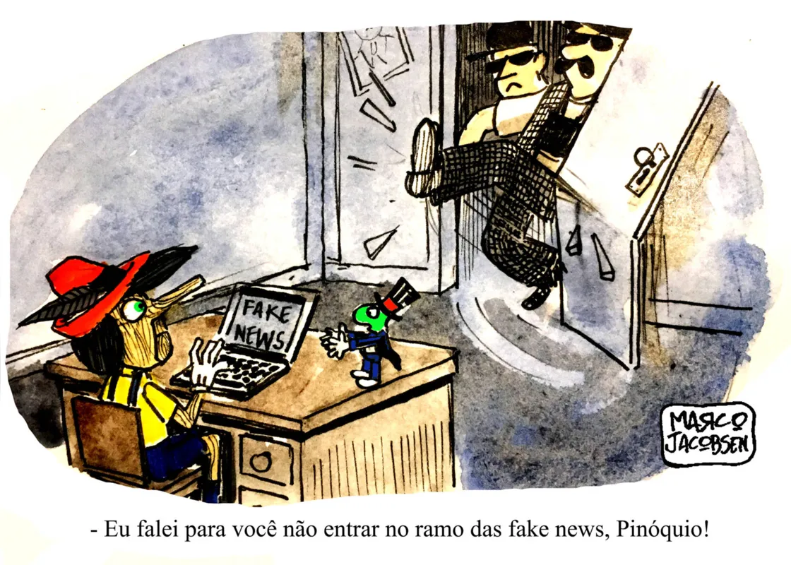 Imagem ilustrativa da imagem Charge 28/05/2020