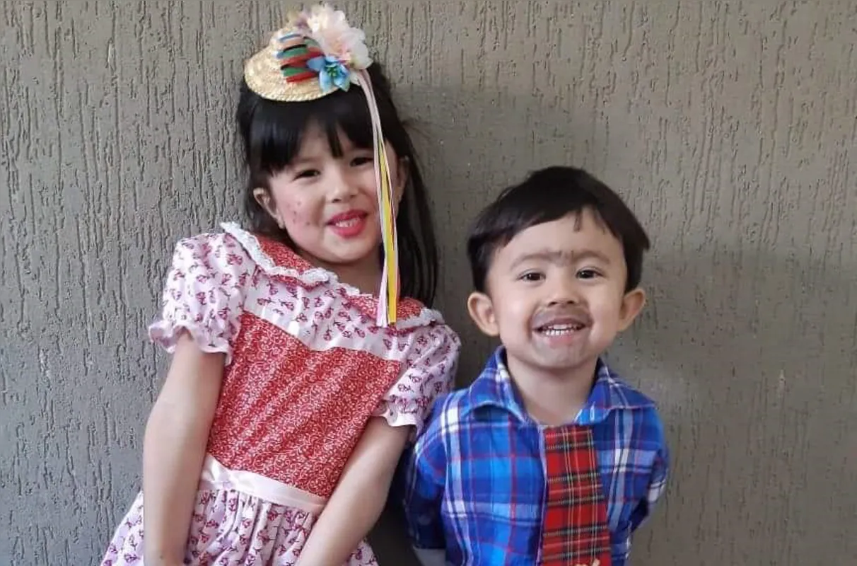 Heloisa e Heitor Ariji Costa  