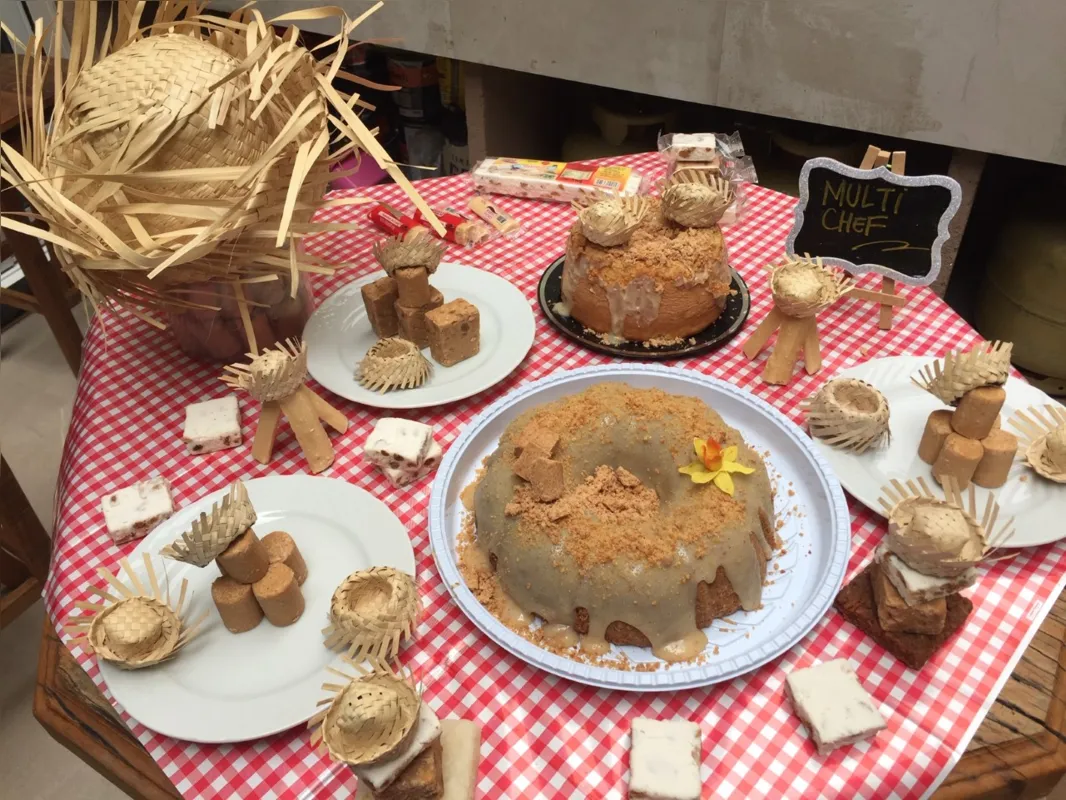 Paçoca e doce de leite estão entre as delícias das festas típicas