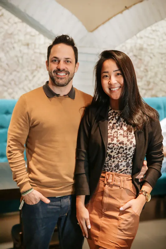 Valdir Rossi e Adriana Nishida