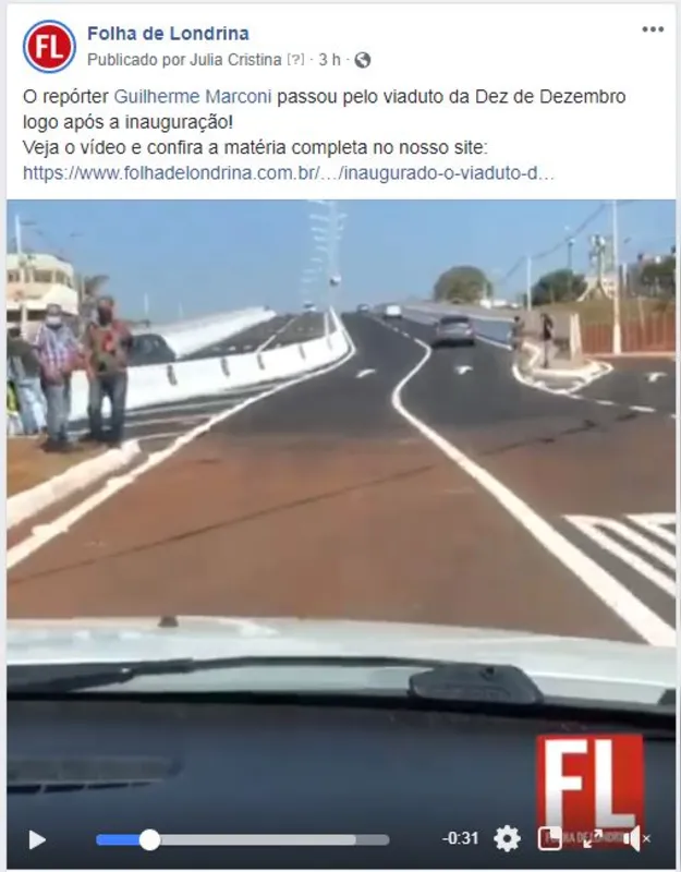 Imagem ilustrativa da imagem Inaugurado