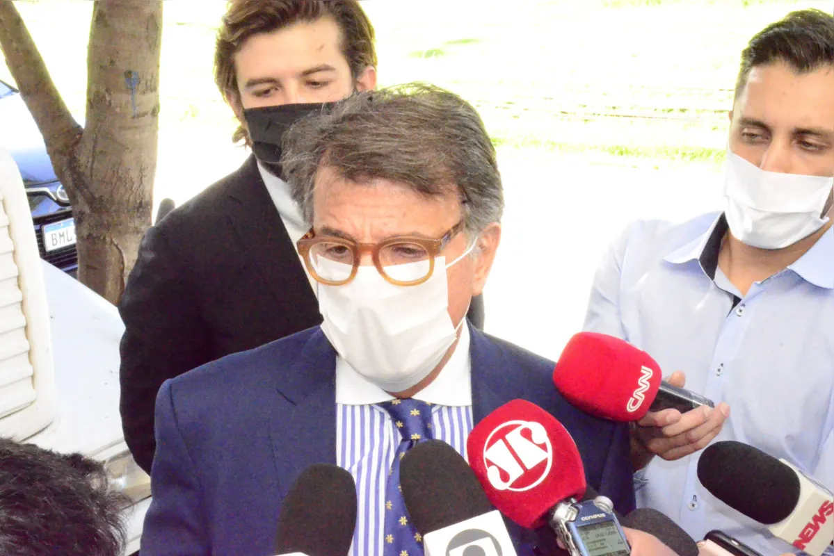Imagem ilustrativa da imagem Marinho fala em 'missão cumprida' após novo depoimento à PF sobre suposto vazamento