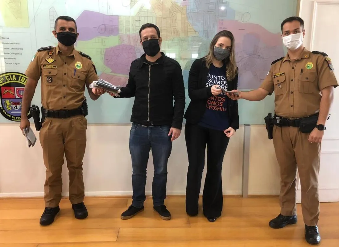 Imagem ilustrativa da imagem Máscaras para Polícia Militar