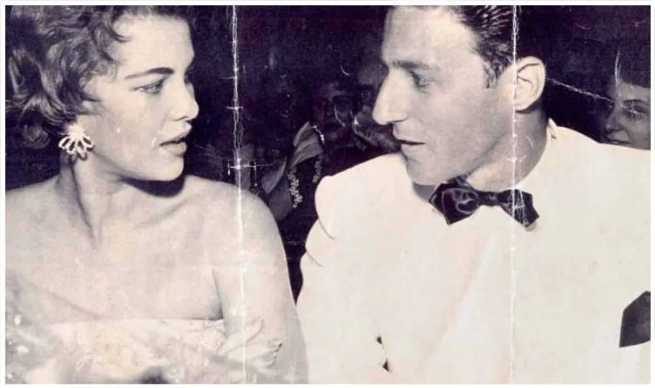 Foto de quando Martha Rocha, a mais famosa Miss Brasil de todos os tempos, até hoje, veio a Londrina e a Rolândia, a convite do cirurgião dentista André Carlos de Araújo Moreira