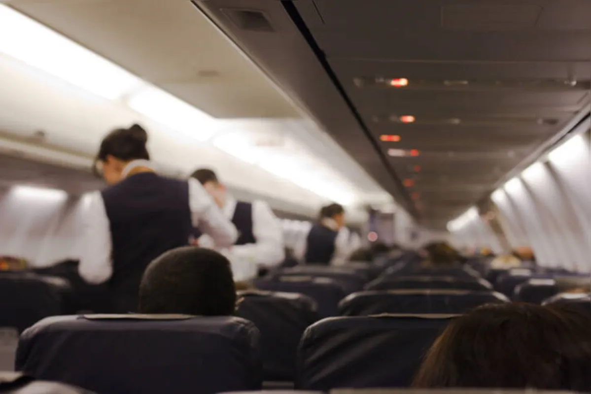Imagem ilustrativa da imagem Passageiro de avião terá de pedir para ir ao banheiro