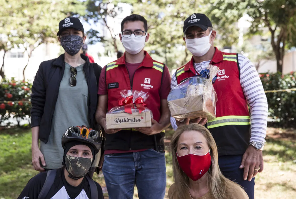Cássia Romanow, Rodrigo Vinicius Lourenço, Jorge Coelho Neto, Regina Paiva e Cristina Sahão