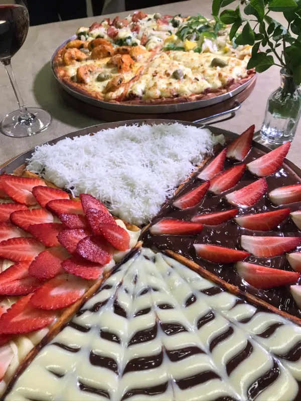 Pizza doce: para quem quer variar os sabores