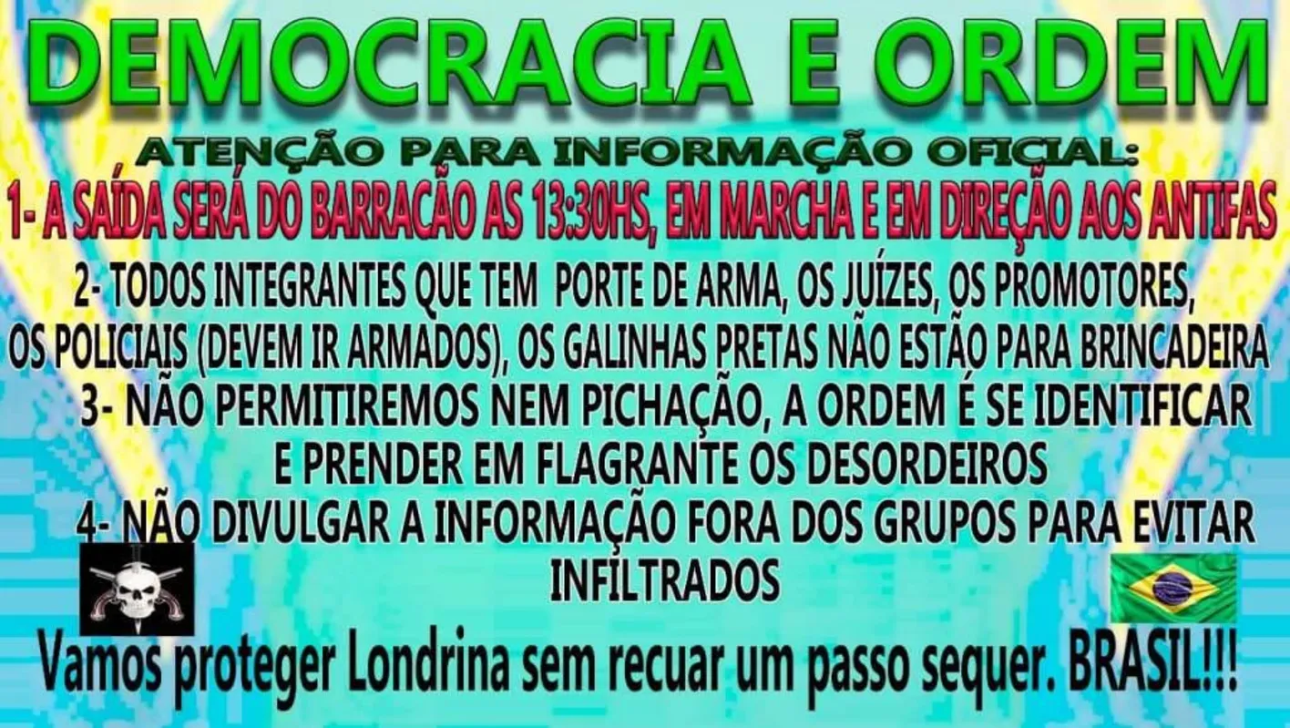 Imagem ilustrativa da imagem Protestos marcados para domingo (7) movimentam redes sociais
