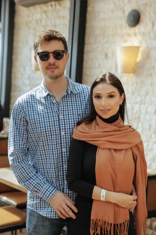 Tamara Bergoli e Felipe Bonmann