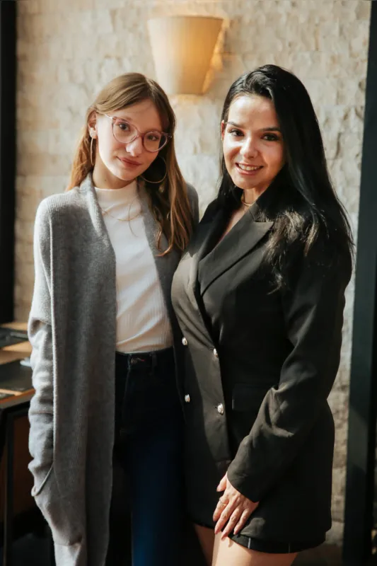 Sophia Majowski Martins e Bruna Rodrigues
