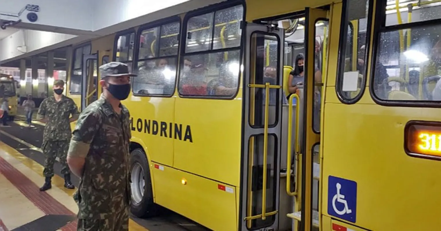 No terminal central são 15 atiradores e nos bairros de dois a três