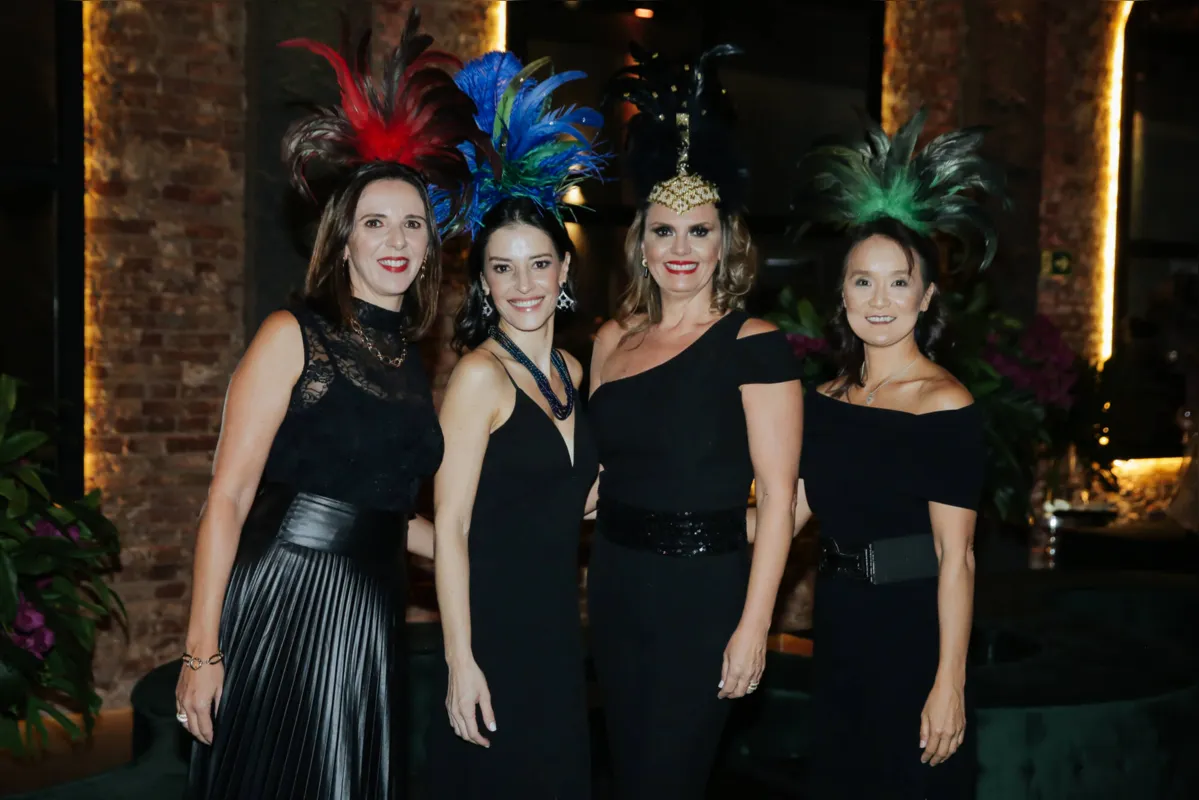 Andrea Fiori, Gabriela Sampaio, Sandra Melo Fontana e Denise Morishita